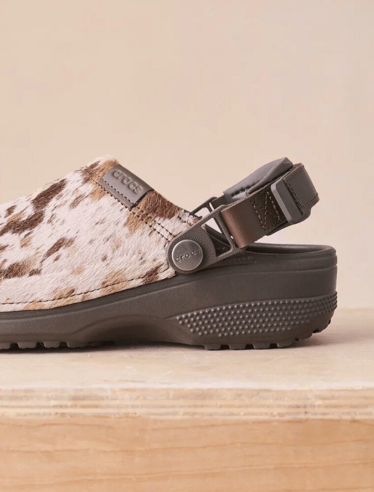 Classic Crafted Pony Hair clog - Espresso